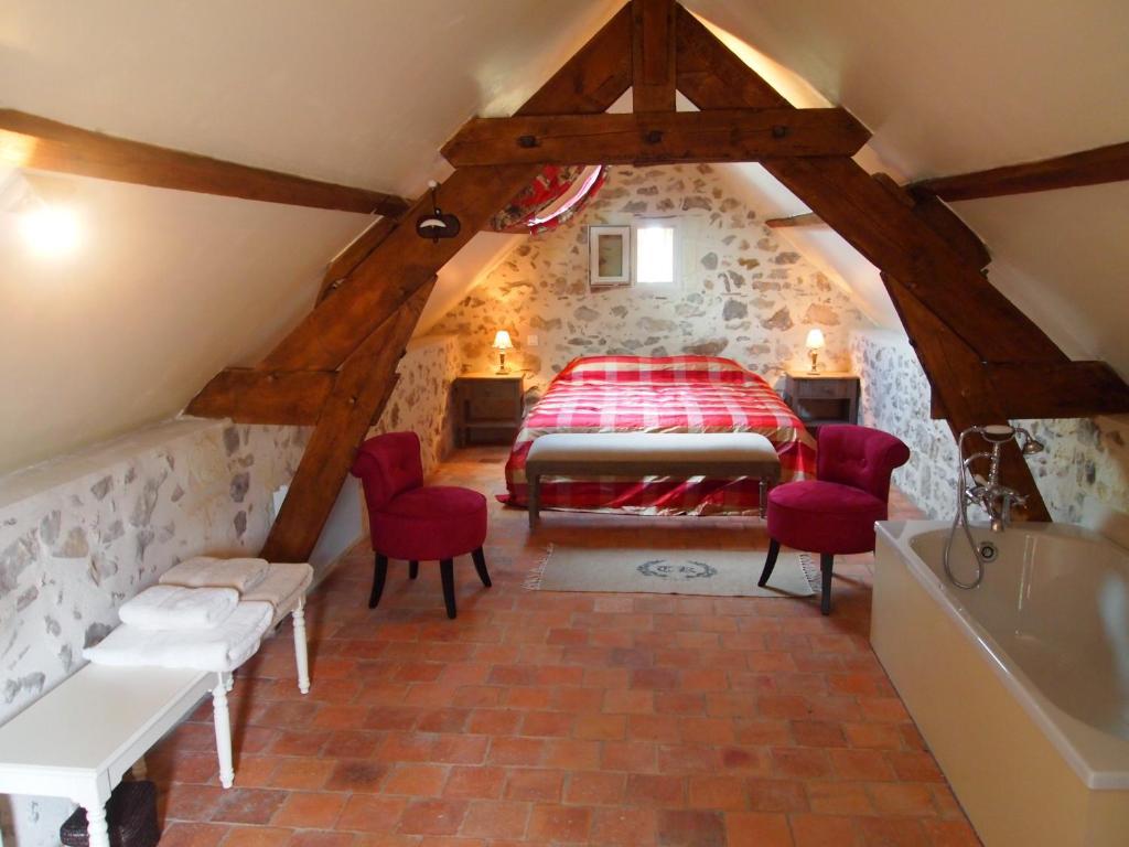 Chambres D'Hotes De La Boire Bavard Blaison Kamer foto